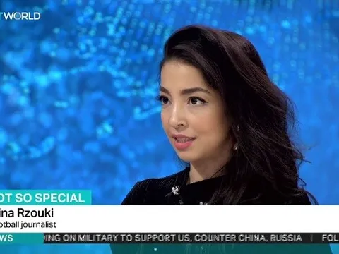 Phát biểu chân lý trong bóng đá, nữ phóng viên được hưởng ứng nhiệt tình