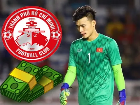 SỐC: Hé lộ khoản tiền "khủng" CLB TP.HCM bỏ ra để tậu Bùi Tiến Dũng