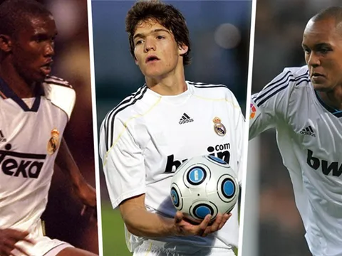 Top 10 ngôi sao bị lãng quên trong màu áo Real Madrid