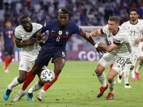 Pogba ghi dấu ấn, Pháp đẩy Đức vào cửa 'sinh tử' với Bồ Đào Nha