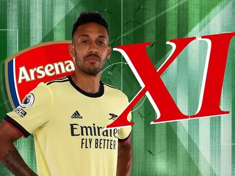 Đội hình Arsenal đấu Burnley: Tam tấu tấn công biến ảo