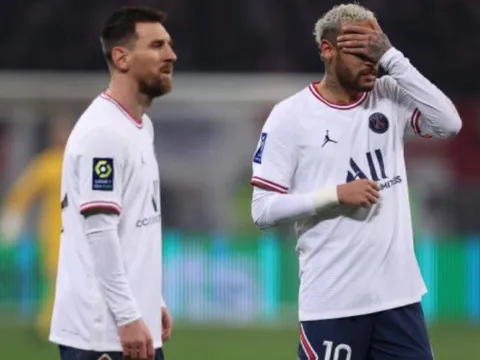 Messi và Neymar bế tắc, PSG lại thua