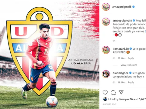 Tỏa sáng ở M.U, sao trẻ ký hợp đồng 5 năm với CLB Tây Ban Nha