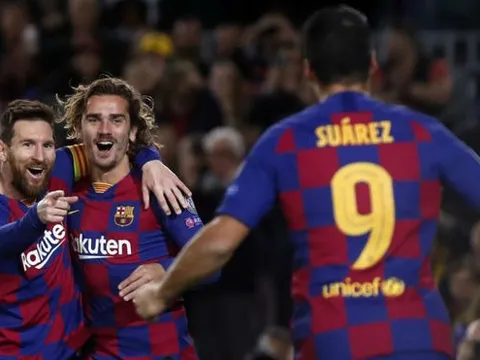 Quá khủng! Mũi đinh ba huỷ diệt của Barca "cày nát" cả La Liga