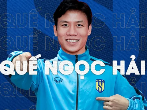 Quế Ngọc Hải, Trọng Hoàng ra mắt SLNA
