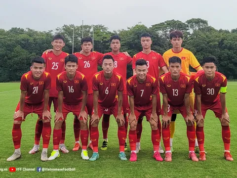Quốc Việt lập cú đúp, U20 Việt Nam thua U18 Cerero Osaka 2-5