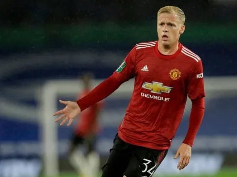 Van de Beek: "Thật tuyệt khi được chơi bóng một chạm với anh ấy"