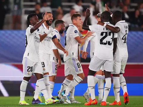 Real Madrid giành Siêu Cúp châu Âu: Thói quen chiến thắng