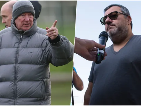 Raiola: 'Tôi cóc quan tâm Alex Ferguson nói gì'