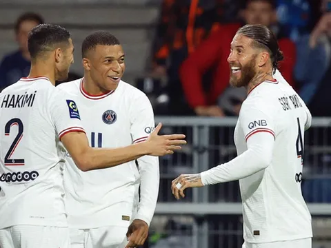 Ramos ghi bàn giúp PSG tiến sát ngôi vương Ligue 1