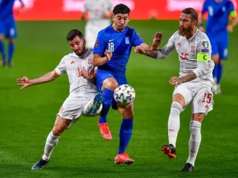 Ramos rời sân khó hiểu, TBN ngậm ngùi chia điểm với Hy Lạp