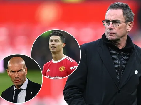 Rangnick phạm phải điều Zidane luôn cố tránh khi dẫn dắt Ronaldo