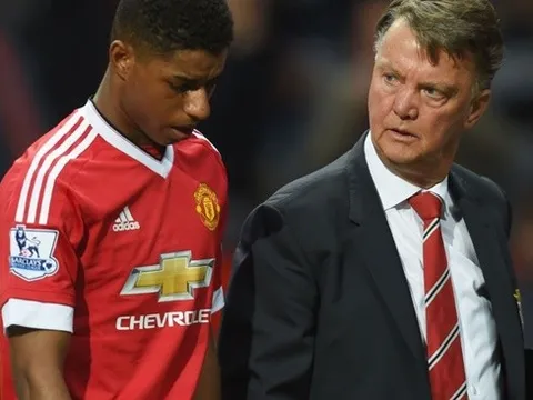 Rashford gửi lời đầy xúc động đến Van Gaal