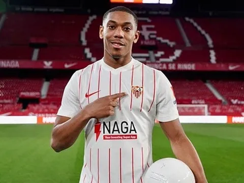 Real cần cẩn trọng với chữ ký Martial của Sevilla