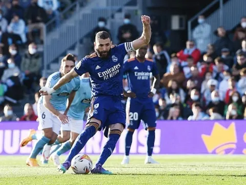 Real được hưởng 3 quả phạt đền trong trận thắng Celta Vigo
