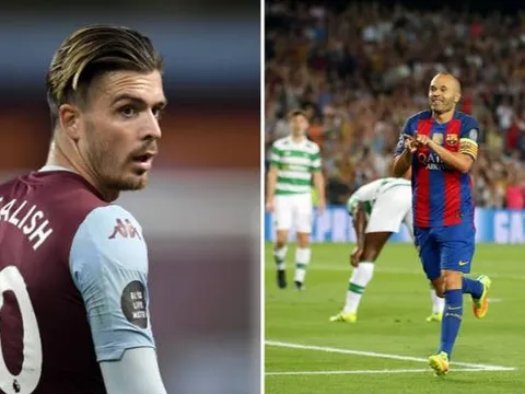 "Jack Grealish là tài năng thiên bẩm, làm gợi nhớ đến Andres Iniesta"