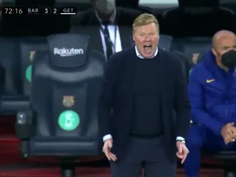 'Chọc điên' HLV Koeman, sao trẻ Barca trả giá ngay lập tức