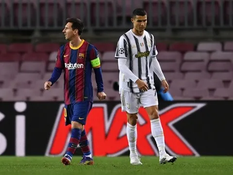 Ronaldo sút tung lưới Barca, Messi dành tràng pháo tay nể trọng