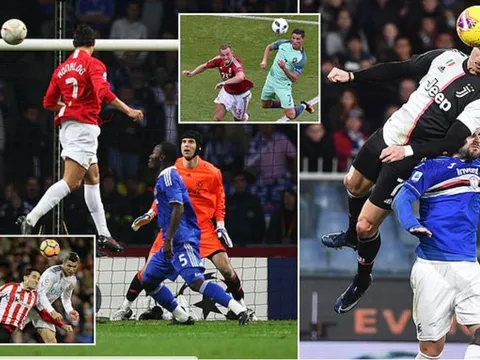 Ronaldo và những pha đánh đầu kinh điển