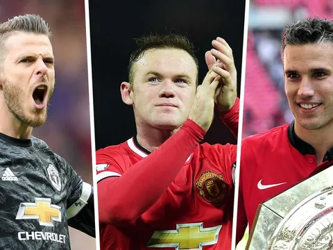 Đội hình hay nhất Man Utd 10 năm qua: Cây săn bàn vĩ đại!