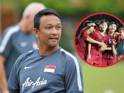 Thua Thái Lan và chưa ghi được bàn nào, HLV Singapore vẫn tuyên chiến U22 Việt Nam