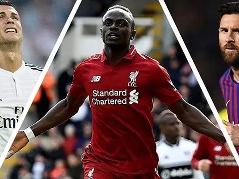 Sadio Mane vui vì được so sánh với Ronaldo, Messi