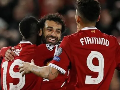 Salah - Mane - Firmino dẫn đầu BXH 'Vua phá lưới' Liverpool