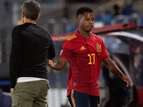 "Báu vật" của Barca bỗng im hơi lặng tiếng trước Thụy Sĩ