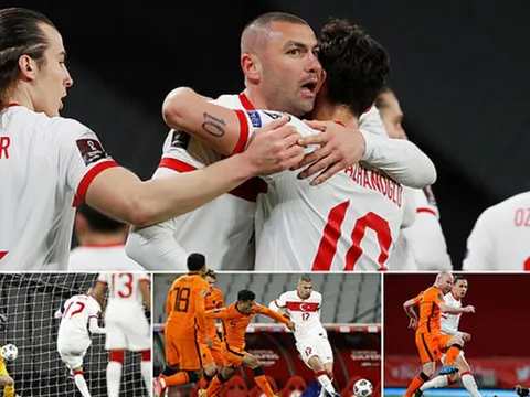 Sao Man Utd dự bị, Hà Lan thua đau trước Thổ Nhĩ Kỳ