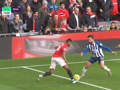 Sao MU tái hiện kỹ năng thần sầu của "Rô vẩu"