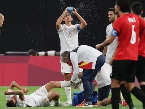 Sao Real chấn thương nghiêm trọng ở trận ra quân Olympic