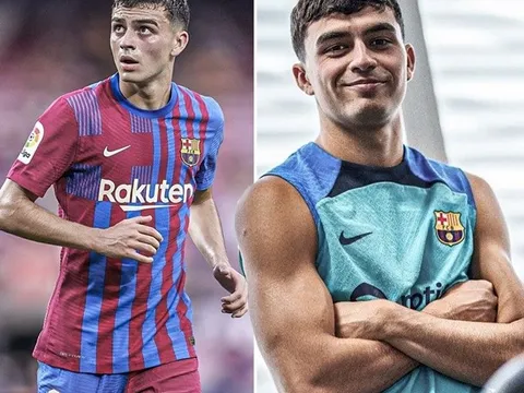Sao trẻ Barca gây sốt với cơ bắp cuồn cuộn