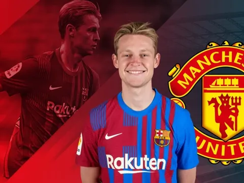 Xác nhận: Barca từ chối đề nghị đầu tiên của M.U cho De Jong