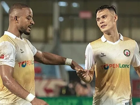 Adriano Schmidt ghi bàn loại CLB Hải Phòng khỏi Cúp Quốc gia