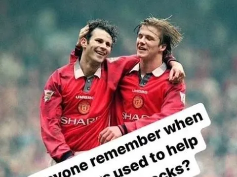 Scholes so sánh cầu thủ Man Utd với Giggs và Beckham