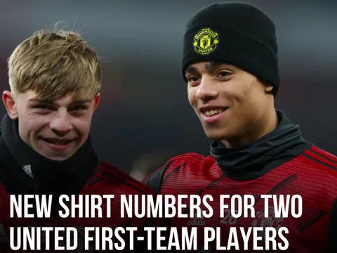 CHÍNH THỨC! Man Utd trao số áo huyền thoại cho Mason Greenwood