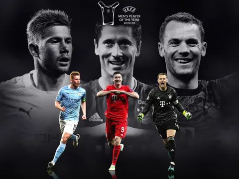 CHÍNH THỨC! Công bố 3 ƯCV danh hiệu "Cầu thủ hay nhất năm", không CR7 lẫn M10