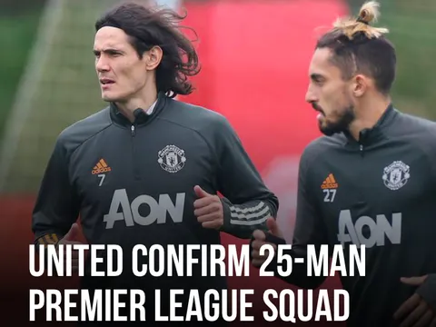 CHÍNH THỨC! Man Utd công bố danh sách dự Premier League: Xuất hiện cái tên gây choáng