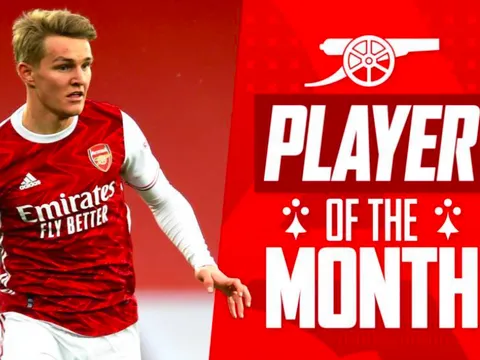 CHÍNH THỨC! Odegaard được vinh danh ở Arsenal