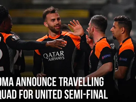AS Roma mất 4 trụ cột trước trận đấu gặp Quỷ đỏ
