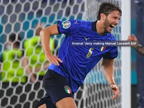 Rõ sự thật Arsenal chiêu mộ Manuel Locatelli