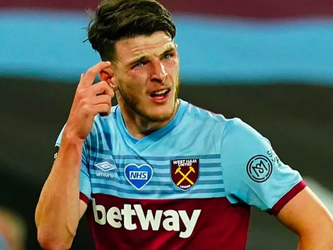 Số tiền khổng lồ để Chelsea chiêu mộ Declan Rice