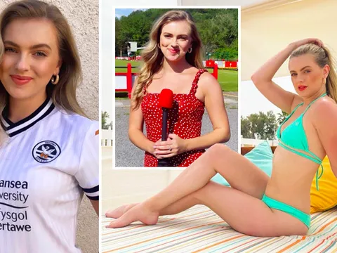 Nữ MC kiêm hoa hậu sexy của xứ Wales
