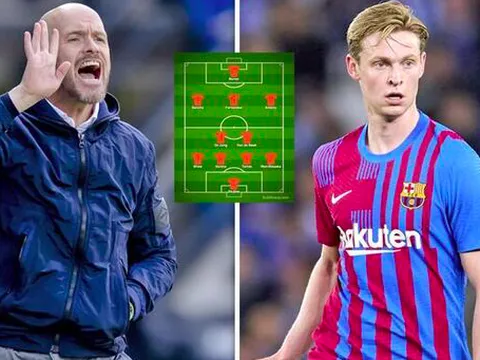 Có De Jong và 3 HĐ khác, đội hình M.U thời Ten Hag chất lượng thế nào?