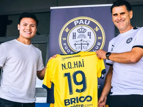Thông điệp đầu tiên của Quang Hải sau khi gia nhập Pau FC