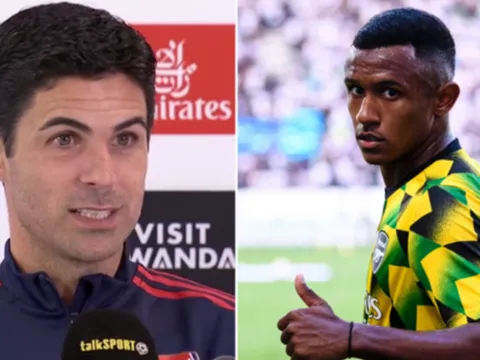 Arteta phá vỡ im lặng về Marquinhos