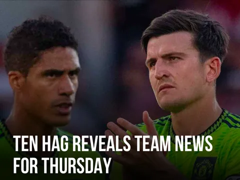 M.U công bố đội hình đấu Omonia: 4 cái tên OUT; Rõ Varane