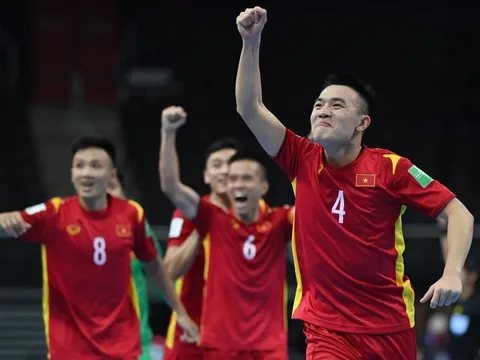 CHÍNH THỨC! Việt Nam xuất sắc giành vé vào vòng 1/8 Futsal World Cup