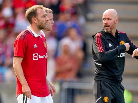 HLV Ten Hag nói thẳng về màn trình diễn của Eriksen trước Atletico