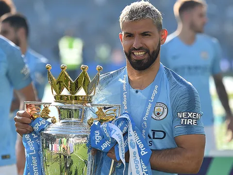 Sergio Aguero và tượng đài ở sân Etihad